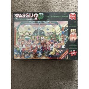 NEW Wasgij Christmas Puzzle 16 The Christmas Show 2 X 1000 Piece Jigsaw Puzzles